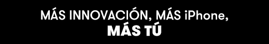 Más innovación, más iPhone más tú