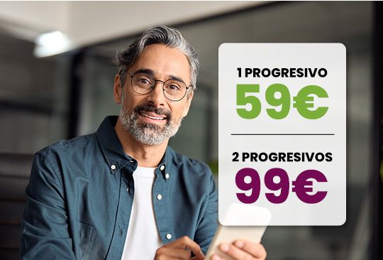 1 preogresivo 59€